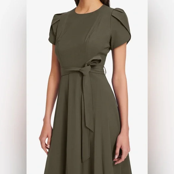 NEW Tulip Sleeve A-Line Dress NWT - Picture 3 of 13